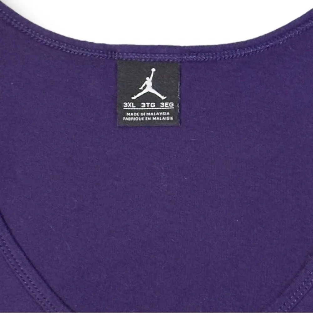 NIKE JORDAN JUMPMAN 2015 What’s Up Jock Purple Graphic Tank 3XL